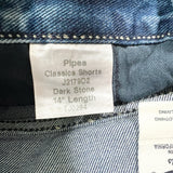 Modern 2025 JNCO 179 Smoke Stack Pipe Fit Denim Baggy Shorts