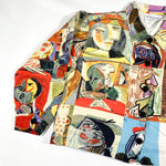 Vintage 80's Kaktus Pablo Picasso Cropped Jacket