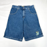 Modern 2025 JNCO 179 Smoke Stack Denim Shorts 34 Shorts