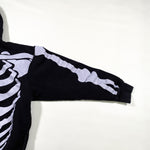 Vintage Y2K Karl Kani Gold Skeleton Zip Hoodie Sweatshirt