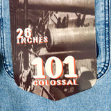 Modern 2025 JNCO Twin Cannon 101 Colossal Denim 34 Shorts
