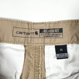 Modern 2023 Carhartt Khaki Relaxed Fit Cargo 34 Shorts