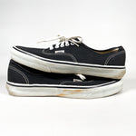 Vintage 90's Vans Authentics Black Made in USA Skate Shoes