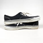 Vintage 90's Vans Authentics Black Made in USA Skate Shoes