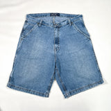 Vintage Y2K Army Navy Denim Carpenter 38 Waist Shorts