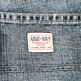 Vintage Y2K Army Navy Denim Carpenter 38 Waist Shorts