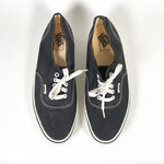 Vintage 90's Vans Authentics Black Made in USA Skate Shoes