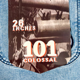 Modern 2025 JNCO Twin Cannon 101 Light Wash 36 Waist Shorts