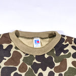 Vintage 90's Russell Athletic Duck Camo Crewneck Sweatshirt