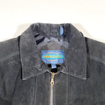 Vintage 90's Weekends Black Suede Jacket