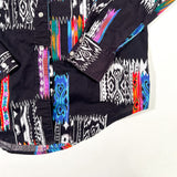 Vintage 90s Southwestern Pattern Snap Button Up Shirt
