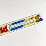 Vintage 90's Garfield Plastic School Ruler