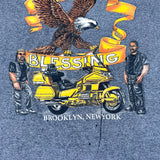 Vintage 90's Imperial Bikers Bike Blessing Brooklyn T-Shirt