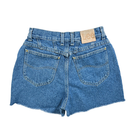 Vintage 90's Lee High-Waisted Cutoff Denim Shorts