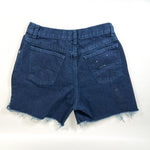 Vintage 90's Northwest Blue High-Waisted Denim Cutoff Shorts