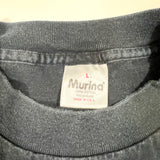 Vintage 90's Mitsubishi Logo Black Graphic T-Shirt