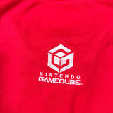 Vintage Y2K Nintendo GameCube Red Polo Shirt