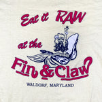 Vintage 80's Eat it Raw Fin & Claw T-Shirt