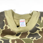 Vintage 90's Jerzees by Russell Duck Camo Crewneck Sweatshirt