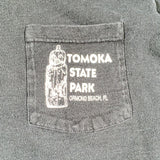 Vintage 90's Tomoka State Park Biker Pocket T-Shirt