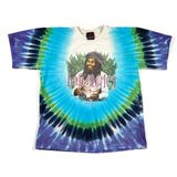 Vintage 2000 Bob Marley Herb like Fruit Tie Dye T-Shirt