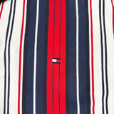 Vintage Y2K Tommy Hilfiger Striped Polo Shirt