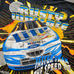 Vintage 1997 Rusty Wallace Miller Lite AOP T-Shirt