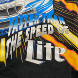 Vintage 1997 Rusty Wallace Miller Lite AOP T-Shirt