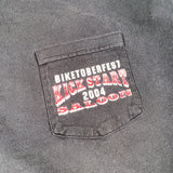 Vintage 2004 Biktoberfest Kickstart Saloon Ormond Beach T-Shirt