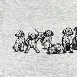Vintage 1988 Dalmatian Puppies Graphic T-Shirt