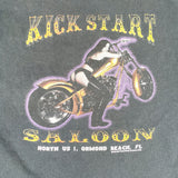 Vintage 2004 Biktoberfest Kickstart Saloon Ormond Beach T-Shirt