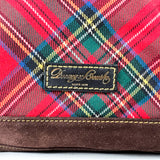Vintage 90’s Dooney & Bourke Tartan Plaid Hobo Shoulder Bag Purse