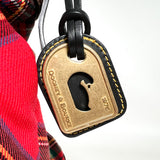 Vintage 90’s Dooney & Bourke Tartan Plaid Hobo Shoulder Bag Purse