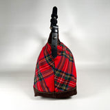 Vintage 90’s Dooney & Bourke Tartan Plaid Hobo Shoulder Bag Purse