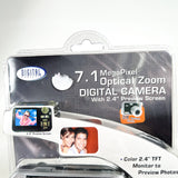 Vintage 2007 Digital Concepts 7.1MP 3x Zoom Digital Camera