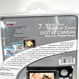 Vintage 2007 Digital Concepts 7.1MP 3x Zoom Digital Camera