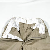 Vintage 1956 Military Tropical Trouser Khaki Pants