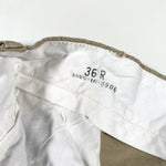 Vintage 1956 Military Tropical Trouser Khaki Pants