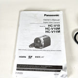 Modern 2012 Panasonic HC-V10 HD 70x Zoom Camcorder