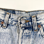 Vintage 80's Levi's 501 Acid Washed Cut Off shorts