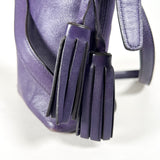 Modern 2013 Coach Legacy Mini Duffle Purple Leather Crossbody Bag