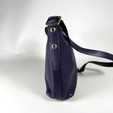 Modern 2013 Coach Legacy Mini Duffle Purple Leather Crossbody Bag