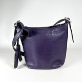 Modern 2013 Coach Legacy Mini Duffle Purple Leather Crossbody Bag