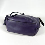 Modern 2013 Coach Legacy Mini Duffle Purple Leather Crossbody Bag