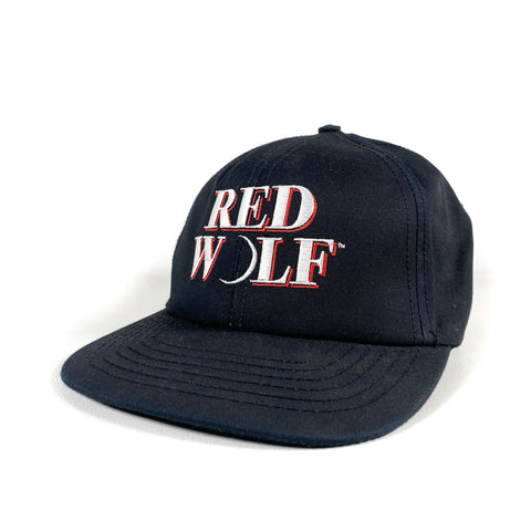 Vintage 90's Red Wolf Beer Hat