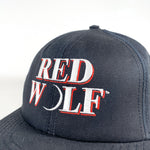 Vintage 90's Red Wolf Beer Hat