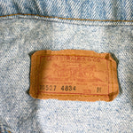 Vintage 80's Levi's Acid Washed Denim Trucker Jacket