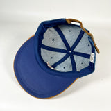 Vintage 90's ABF Trucking Denim & Suede Strapback Hat