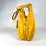 Modern 2013 Coach Campbell Satchel Sunflower Yellow Leather Bag