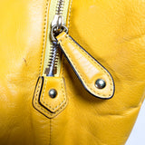 Modern 2013 Coach Campbell Satchel Sunflower Yellow Leather Bag